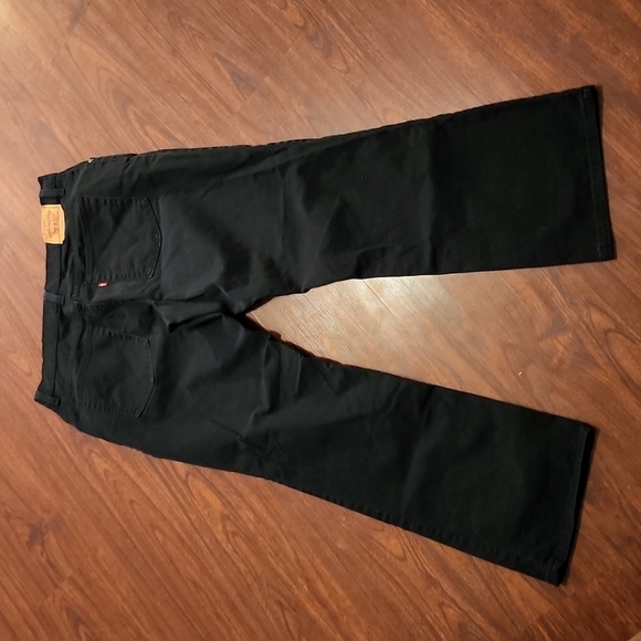 Levis Jeans Size 16 M Black Mom Jeans - Picture 2 of 11